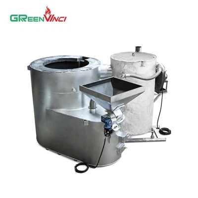 Тигельная плавильная печь для алюминия с выпускным отверстием --лучшая печь